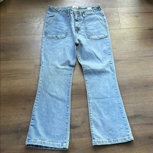 Kensie Jeans Classic Blue Women's Jeans high rise flare ! 12/31